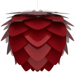 UMAGE Aluvia medium Pendellampe rubinrot