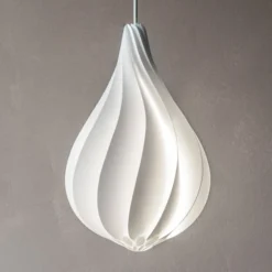 UMAGE Alva Mini Hängeleuchte, cord set weiß, 35cm