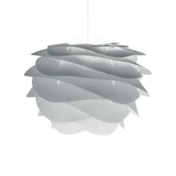 UMAGE Carmina Mini Hängeleuchte grau/Kabel weiß
