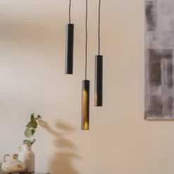 UMAGE Chimes Cluster 3 Hängeleuchte eiche schwarz