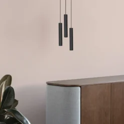 UMAGE Chimes Cluster 3 Hängeleuchte eiche schwarz