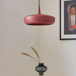 UMAGE Clava Dine Hängeleuchte korallfarben