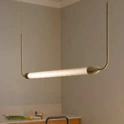 UMAGE Hängeleuchte LEMON SQUEEZE LINEAR, messing 138 cm GU10
