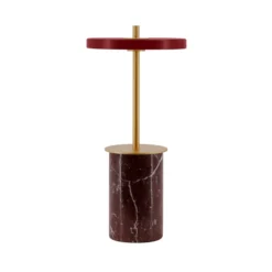 UMAGE LED-Akku-Tischlampe Asteria Move Mini, rot, 26 cm IP44