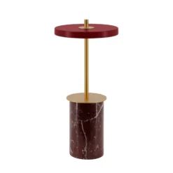 UMAGE LED-Akku-Tischlampe Asteria Move Mini, rot, 26 cm IP44