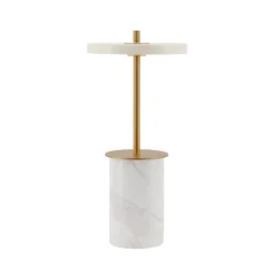 UMAGE LED-Akku-Tischlampe Asteria Move Mini, weiß 26 cm IP44