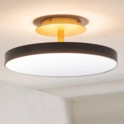UMAGE LED-Deckenlampe Asteria UP PLUS, anthrazit Ø 43 cm CCT