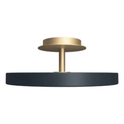 UMAGE LED-Deckenlampe Asteria UP PLUS, anthrazit Ø 43 cm CCT