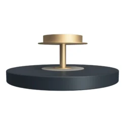 UMAGE LED-Deckenlampe Asteria UP PLUS, anthrazit Ø 43 cm CCT
