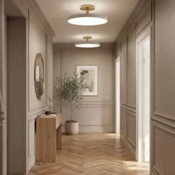 UMAGE LED-Deckenlampe Asteria UP PLUS, perlweiß, Ø 60 cm CCT