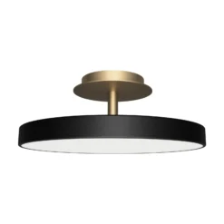 UMAGE LED-Deckenlampe Asteria UP PLUS, schwarz, Ø 43 cm, CCT