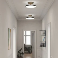 UMAGE LED-Deckenlampe Asteria UP PLUS, schwarz, Ø 60 cm, CCT