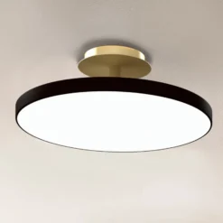 UMAGE LED-Deckenlampe Asteria UP PLUS, schwarz, Ø 31 cm, CCT