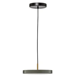 UMAGE LED-Hängelampe Asteria Mini, hellgrün/messing, Ø 31 cm