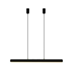 UMAGE LED-Hängelampe Hazel Branch, schwarz/messing, 100 cm