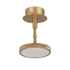 UMAGE LED-Strahler Asteria Spot, Ø 12 cm, vermessingt
