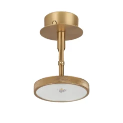 UMAGE LED-Strahler Asteria Spot, Ø 12 cm, vermessingt
