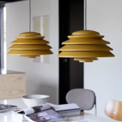 VERPAN Hive Pendellampe gelb