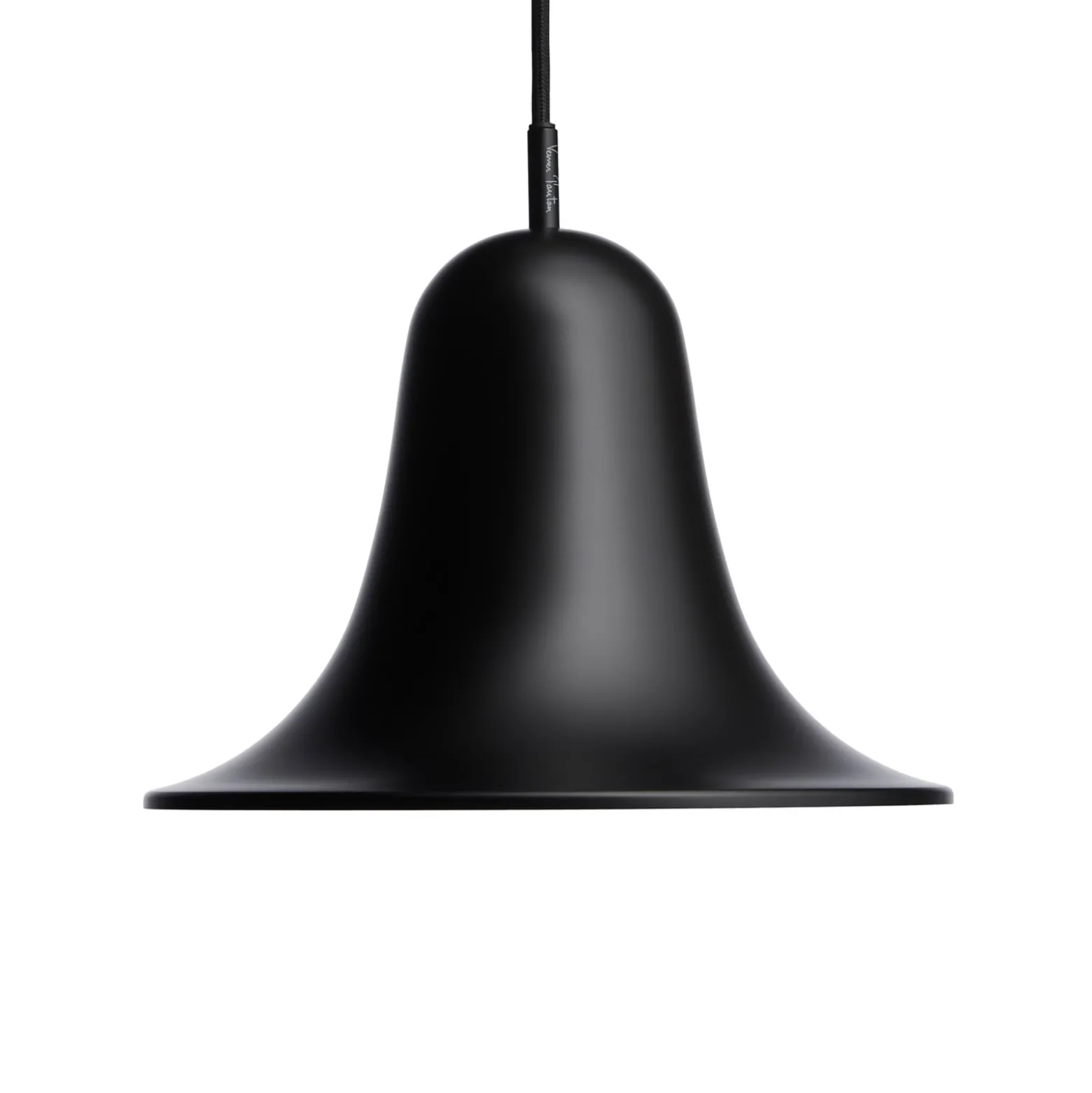 VERPAN Pantop Hängeleuchte Ø 23 cm schwarz matt