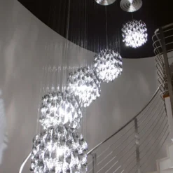 VERPAN Spiral SP01 - Pendelleuchte in Silber