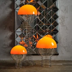 VERPAN Tischleuchte Wire Small, orange