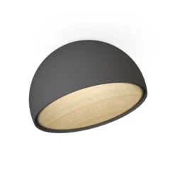 Vibia Duo 4876 schräge LED-Deckenleuchte, grafit