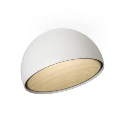 Vibia Duo 4876 schräge LED-Deckenleuchte, weiß