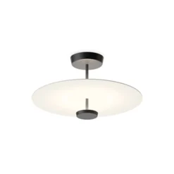 Vibia Flat LED-Deckenleuchte 2-flg. Ø 55 cm weiß