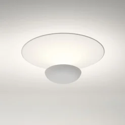 Vibia LED-Deckenleuchte Funnel, weiß, Alu, Ø 35 cm, 2.700K