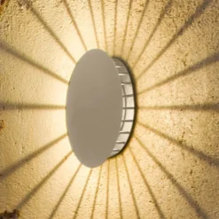 Vibia Meridiano 4720 Außenwandleuchte, cremeweiss
