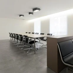 Vibia Structural 2642 Deckenlampe, dunkelgrau