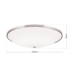 Vielseitige Deckenleuchte Samira, 56,5 cm