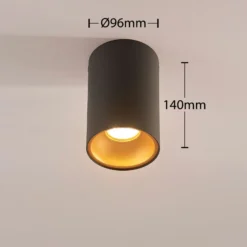 Vinja - Deckenleuchte mit Innenreflektor