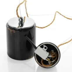 Vintage-Pendelleuchte C984 schwarz