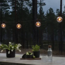 24V-System Biergartenkette Globe Basis, 10-flg.
