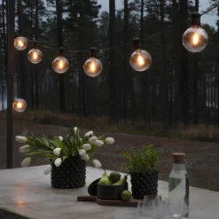 24V-System Biergartenkette Globe Basis, 10-flg.