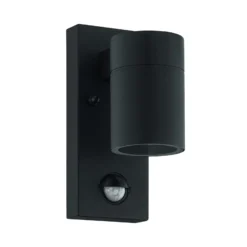 Wandlampe Riga 5, anthrazit, Höhe 16 cm, Metall