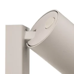 Wandstrahler Mono I mit Stecker weiß