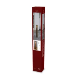 Wegelampe Pistoia, rostfarben, Höhe 95 cm, Metall, IP54