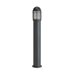 Wegeleuchte 1041 Aluguss mit Lamellen, Höhe 100 cm