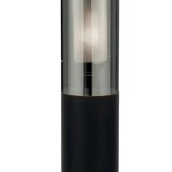 Wegeleuchte Batton, IP44, schwarz, Höhe 90 cm, Metall