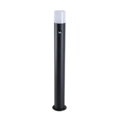 Wegeleuchte Cannes, Höhe 80 cm, schwarz, Metall, Sensor