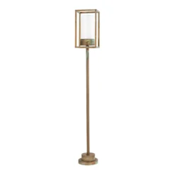 Wegeleuchte Cubic³ 3371 messing antik/opal