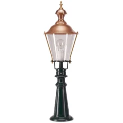 Wegeleuchte Elburg, schwarz, Höhe 75 cm, Metall, IP44