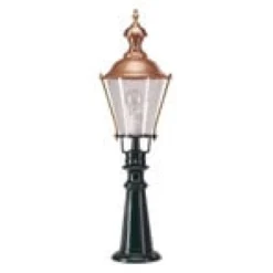Wegeleuchte Elburg, schwarz, Höhe 75 cm, Metall, IP44