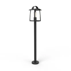 Wegeleuchte KELSEY, schwarz, Höhe 104 cm, Metall, IP44, E27