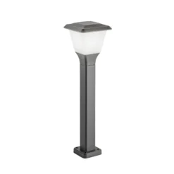 Wegeleuchte Lena, 60 cm, dunkelgrau, Metall, E27, IP65