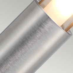 Wegeleuchte Paignton aus rostfreiem Stahl, silber