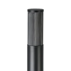 Wegeleuchte Salle, Höhe 110 cm, schwarz, Aluminium