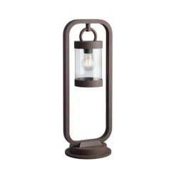 Wegeleuchte SAMBESI, rostfarben, Höhe 60 cm, Metall, IP44
